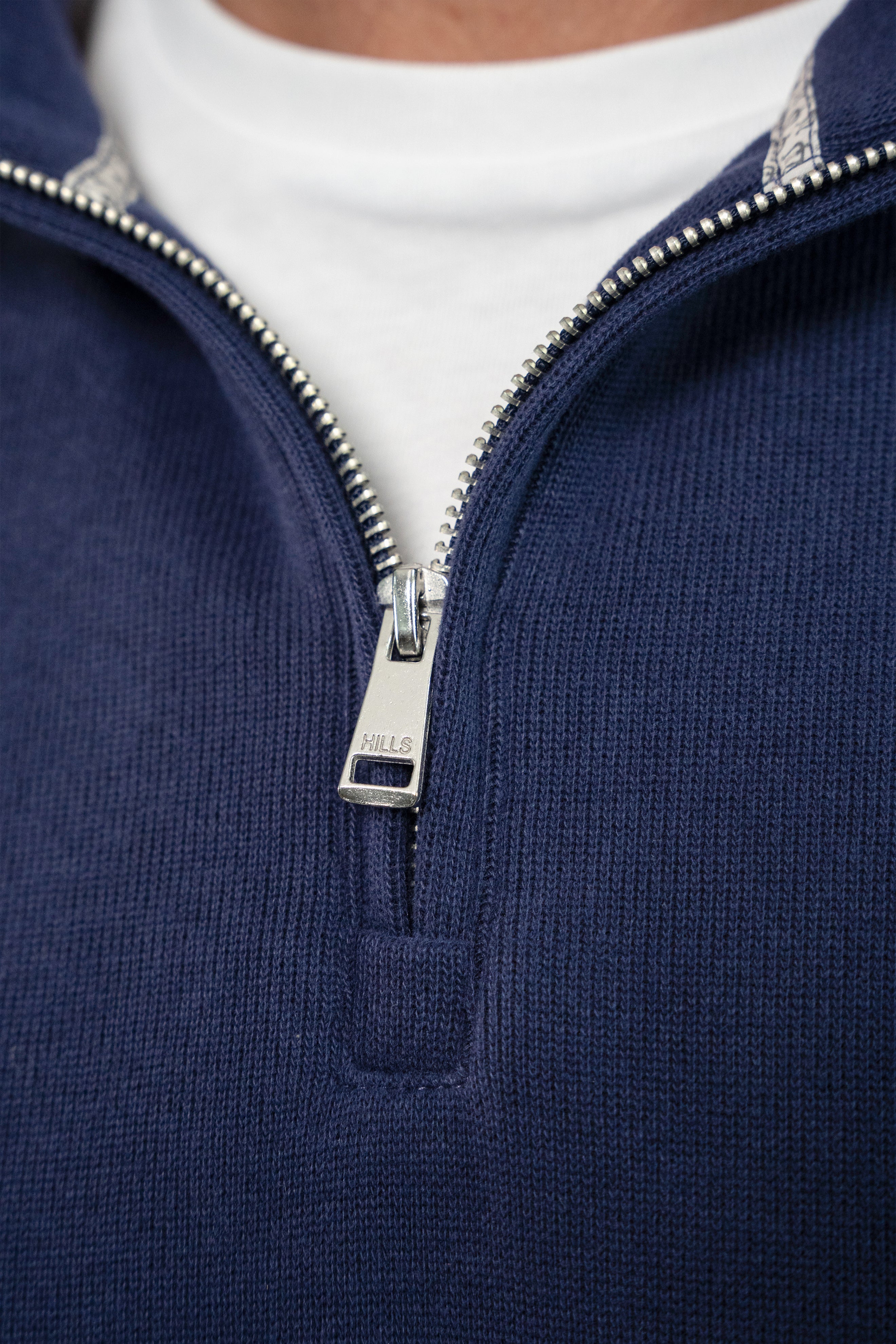 Navy Eclipse Half-Zip Sweatshirt