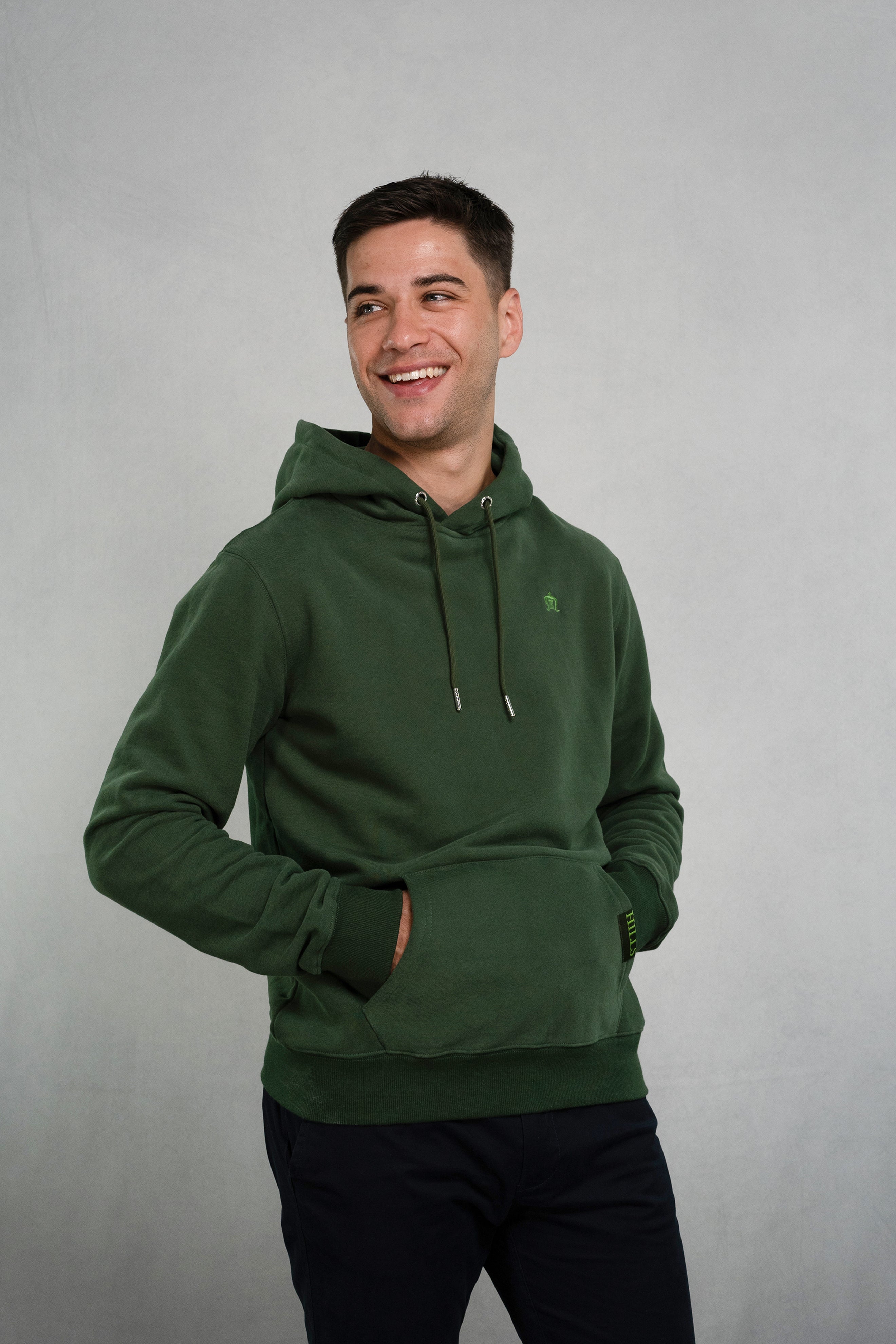 Hills Forest Green Icon Hoodie