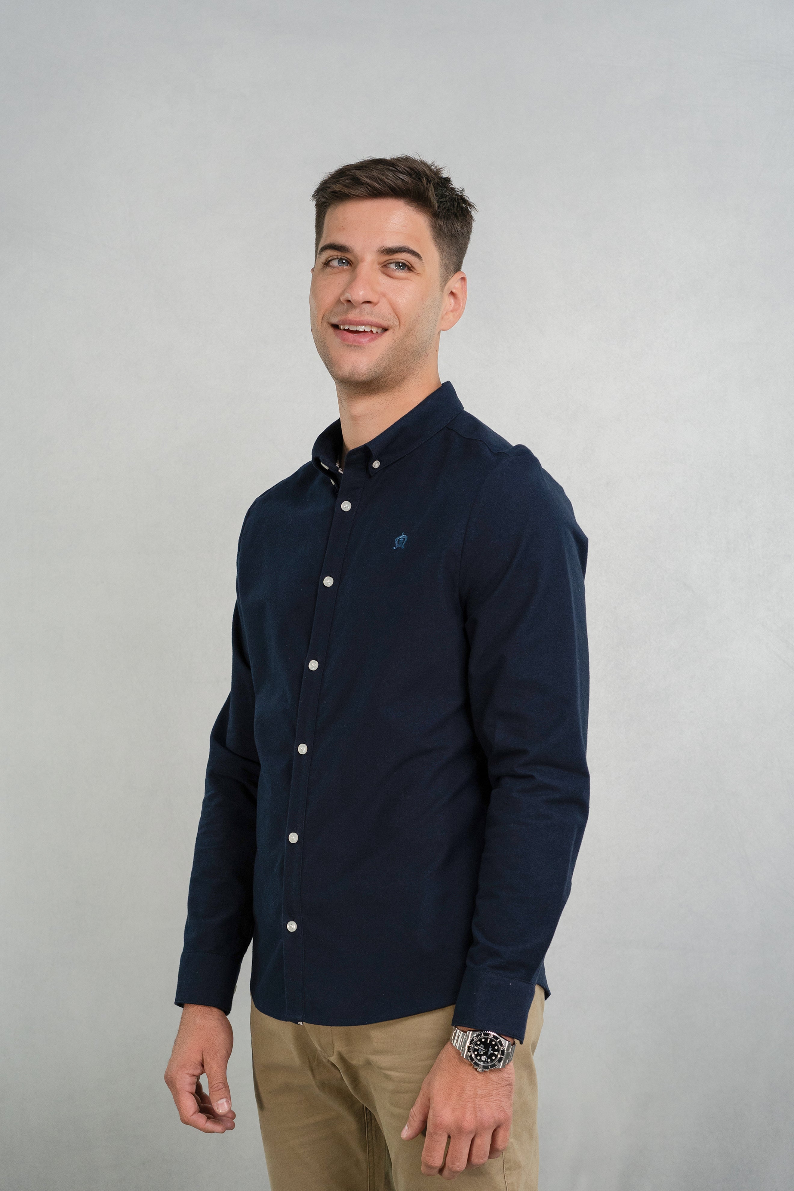 Midnight Navy Oxford Shirt