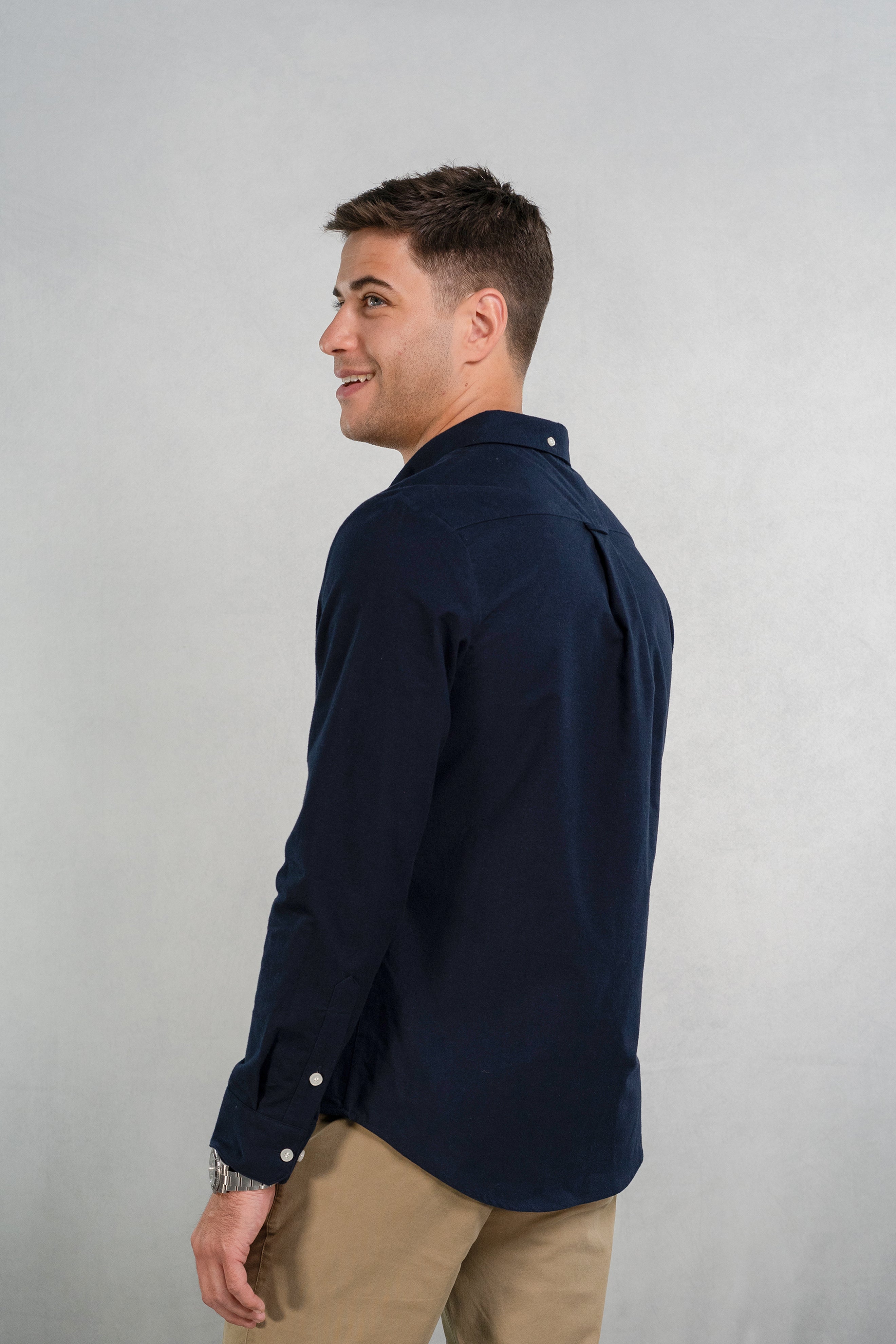 Midnight Navy Oxford Shirt