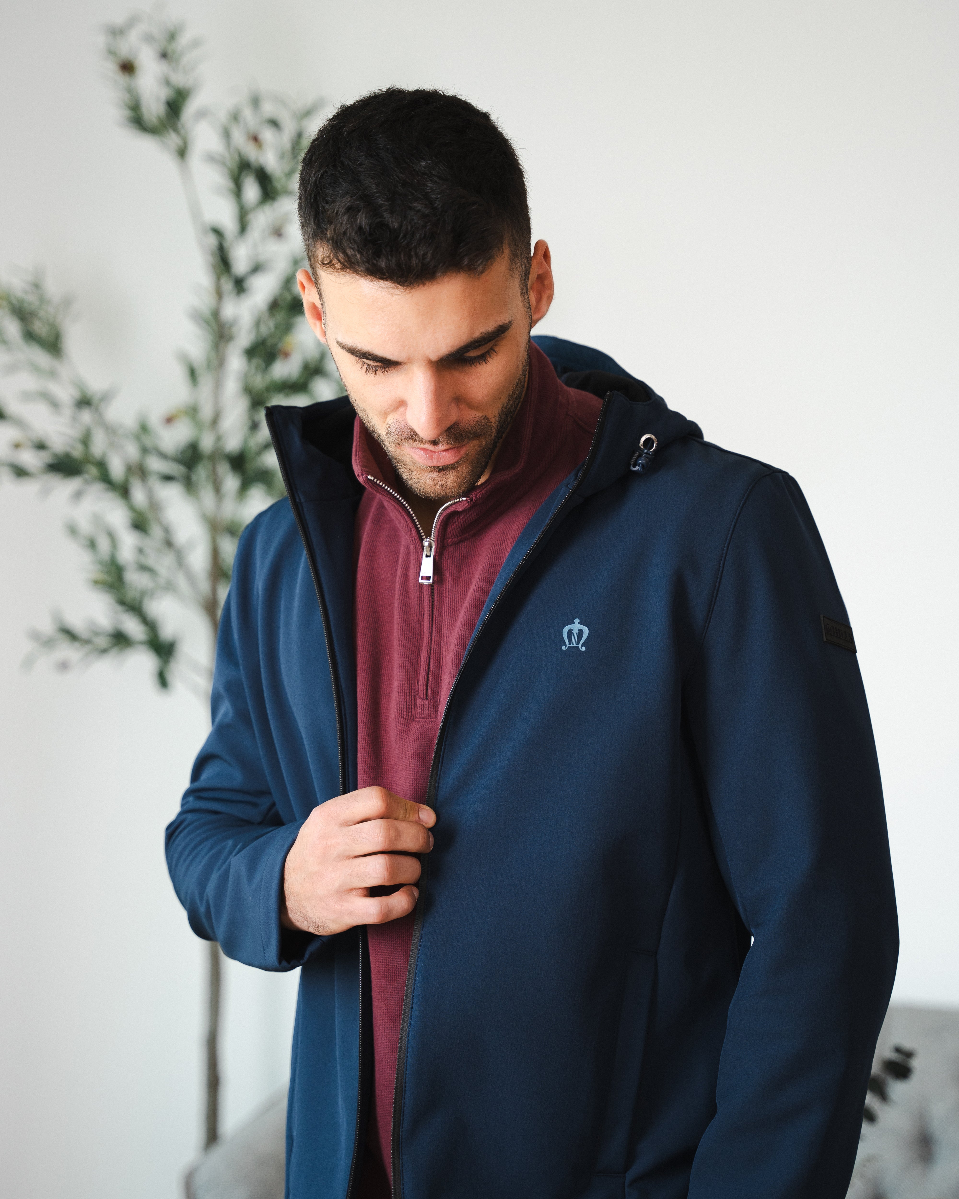 Hills Midnight Navy Trademark Jacket