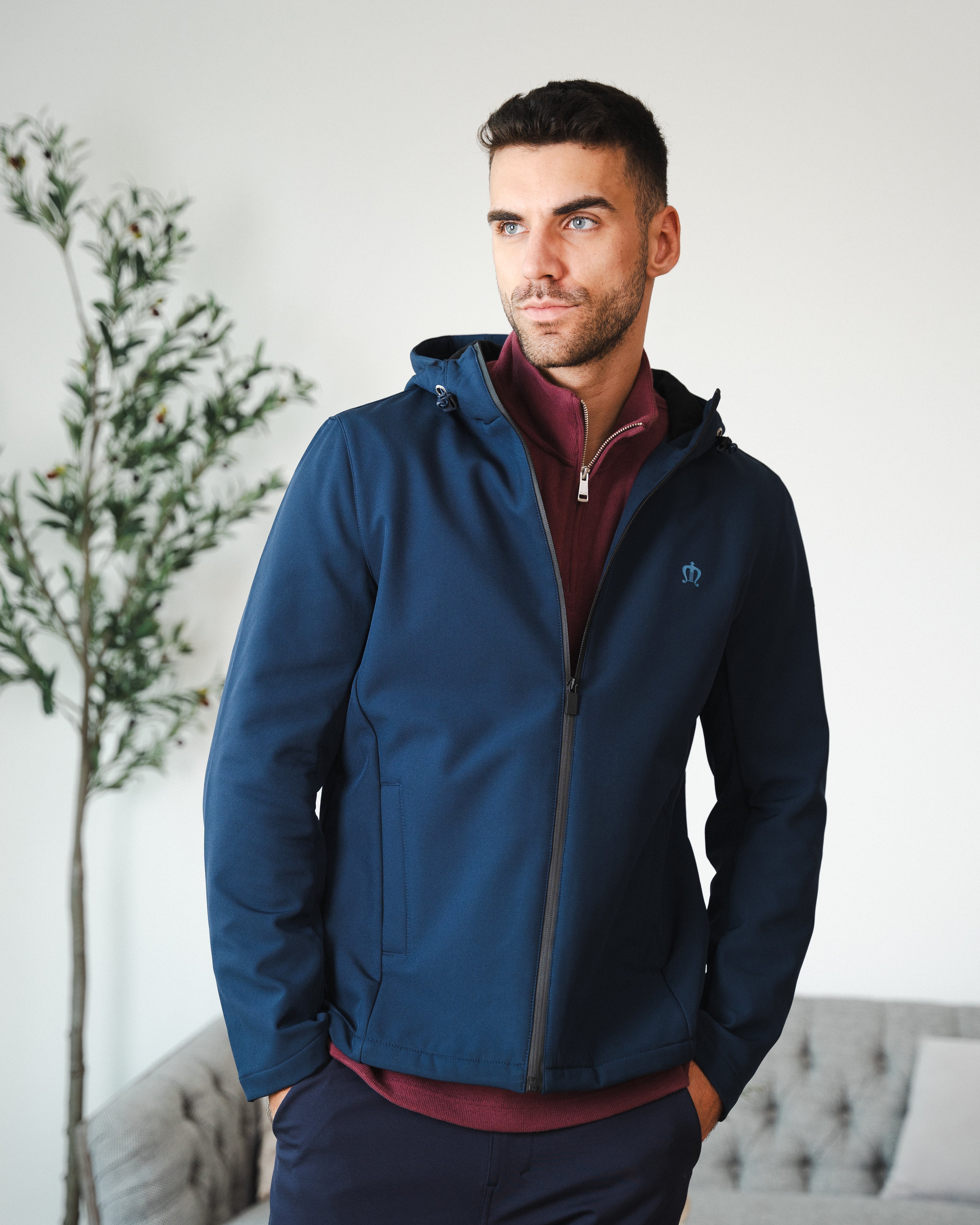 Hills Midnight Navy Trademark Jacket