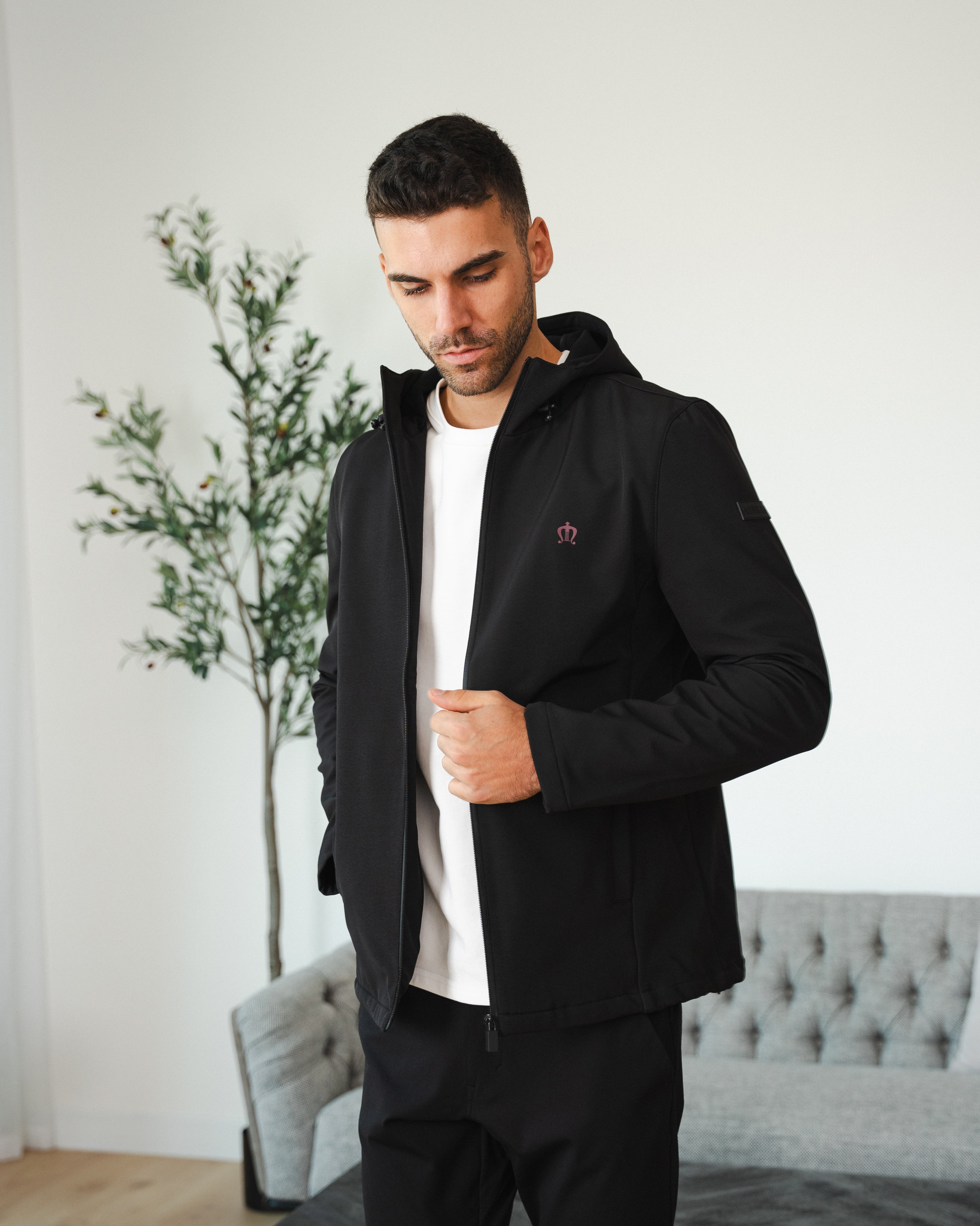 Hills Jet Black Trademark Jacket