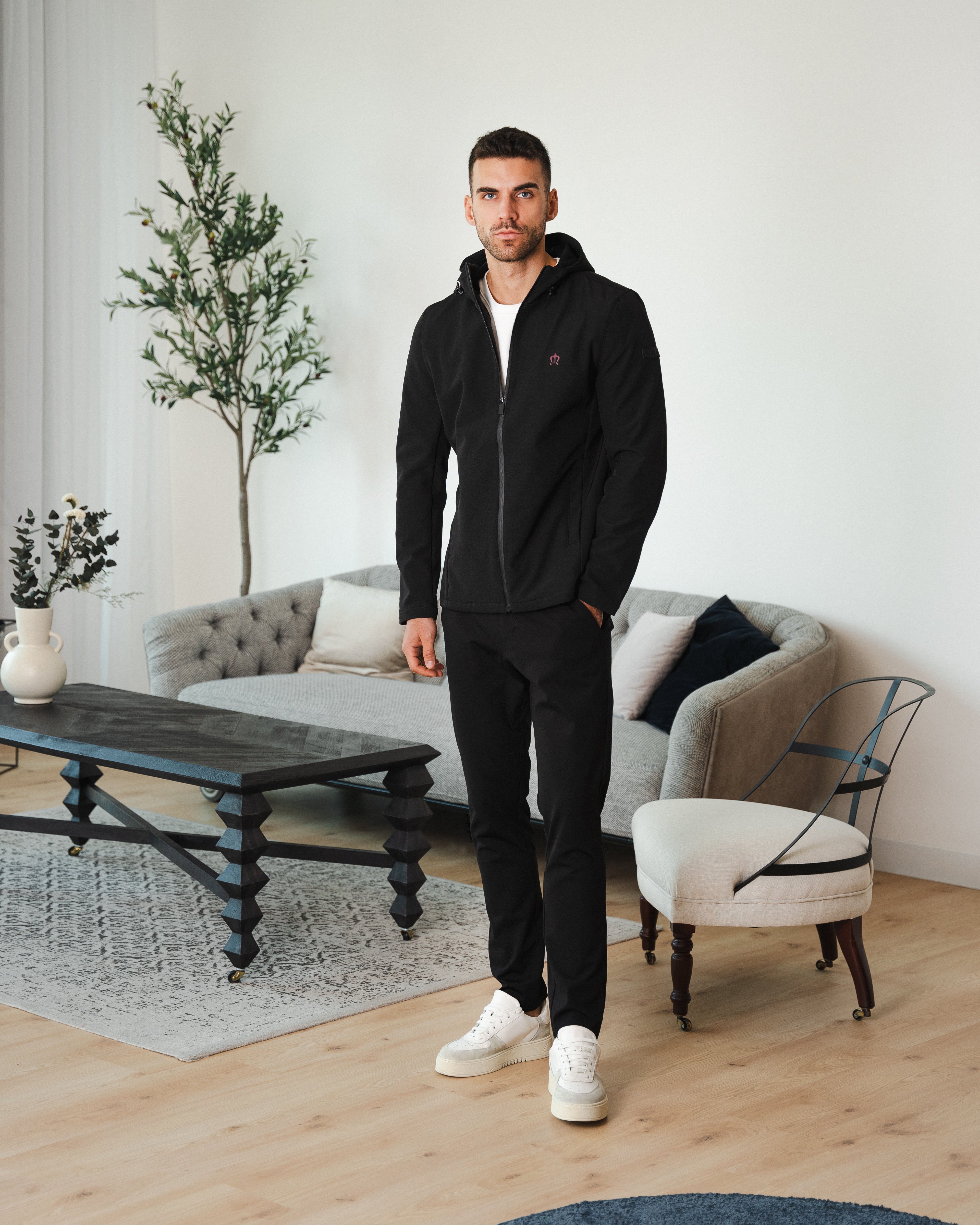 Hills Jet Black Trademark Jacket