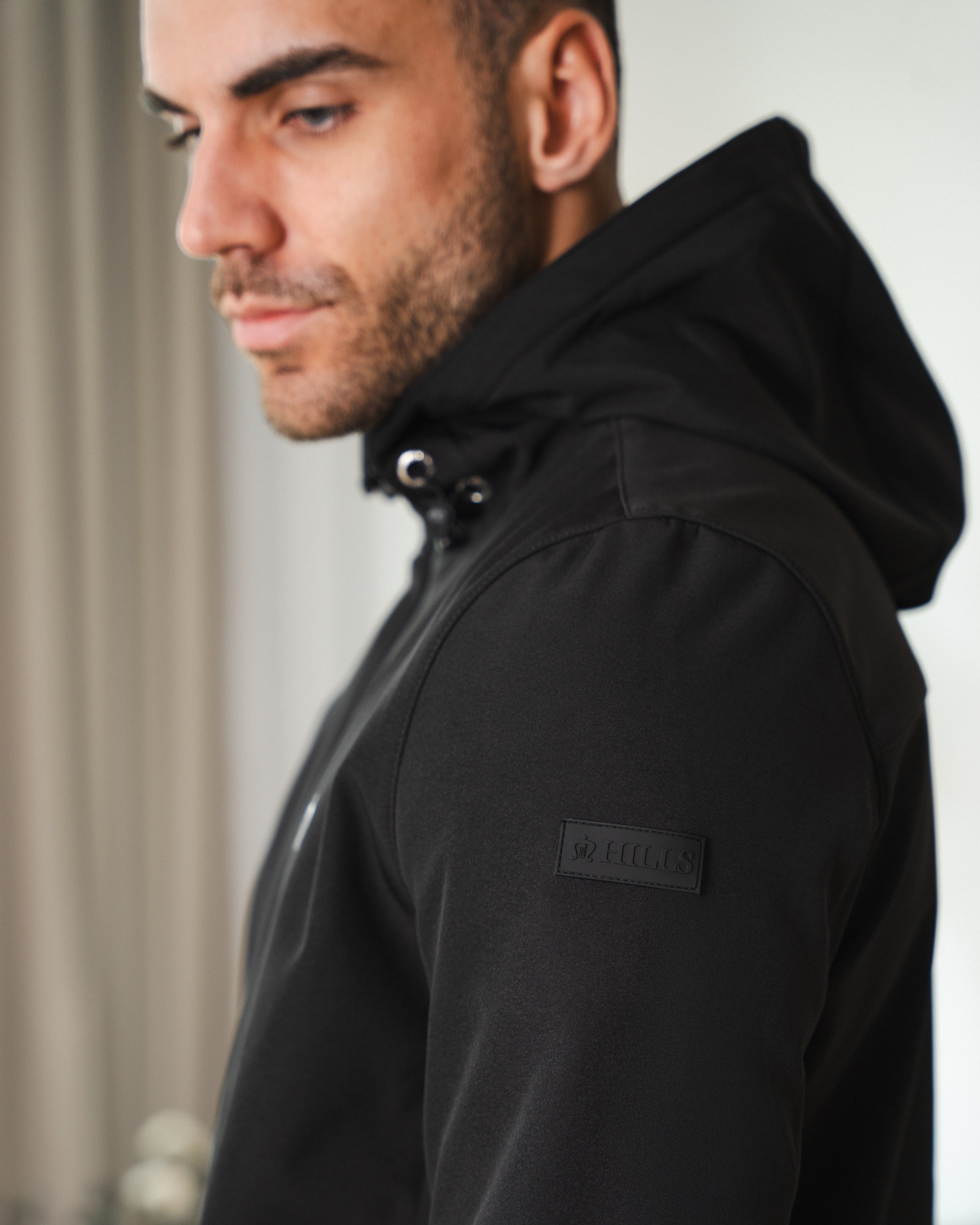 Hills Jet Black Trademark Jacket