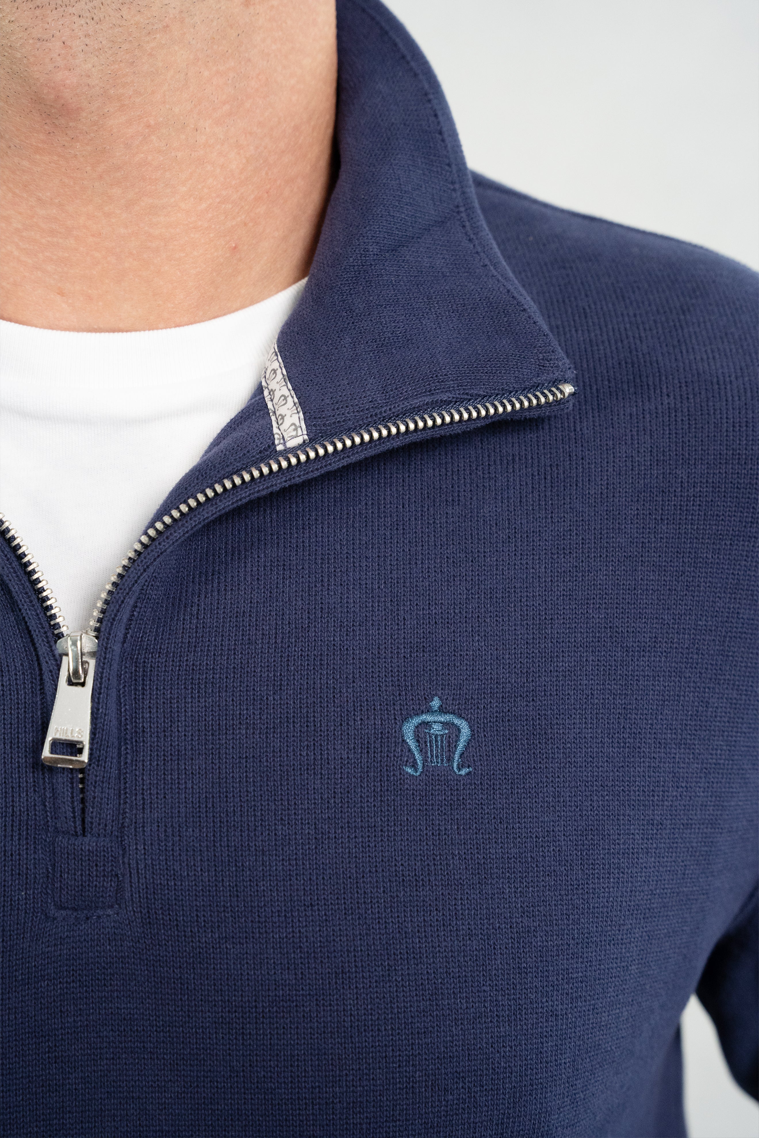 Navy Eclipse Half-Zip Sweatshirt